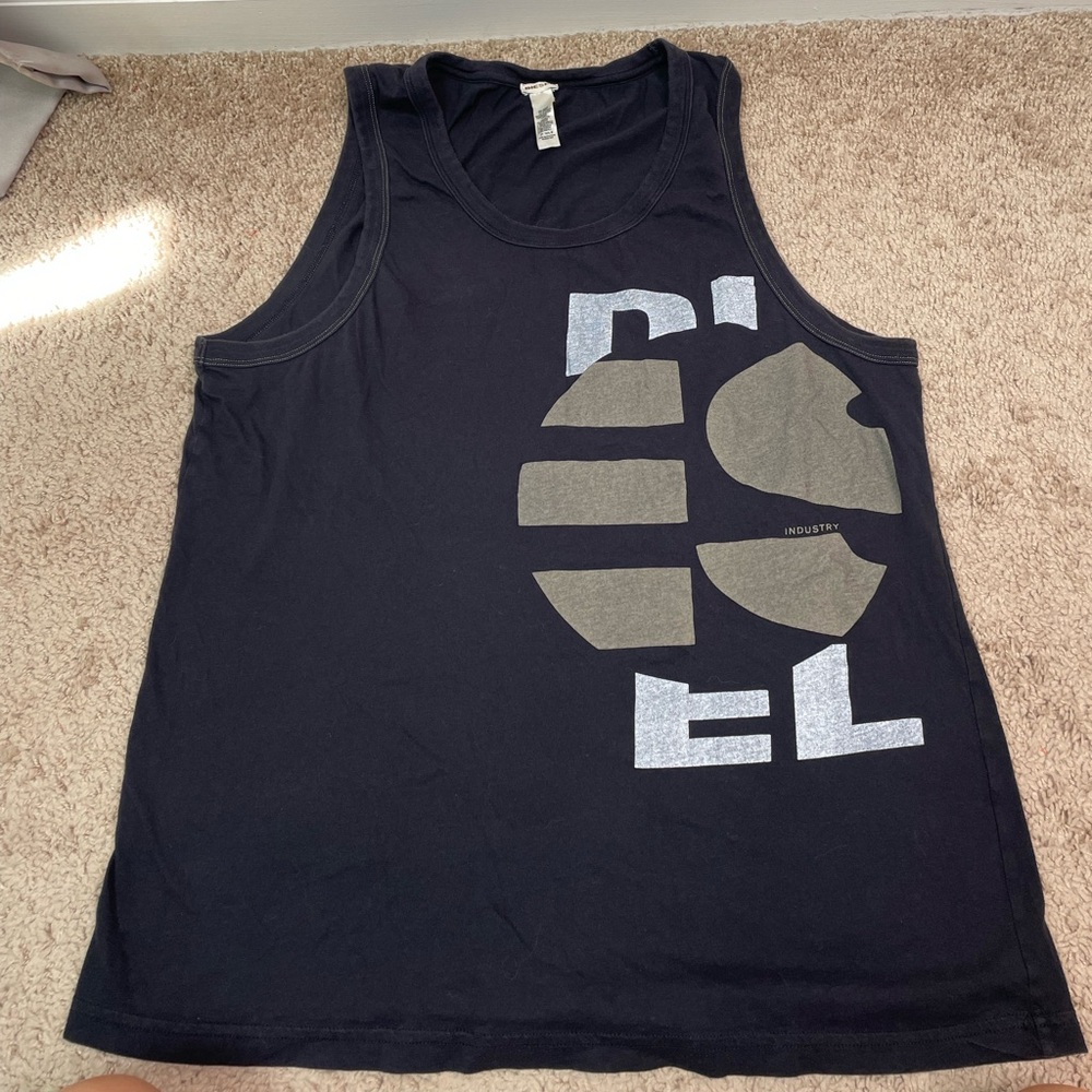 Diesel Sz Large Black Tank